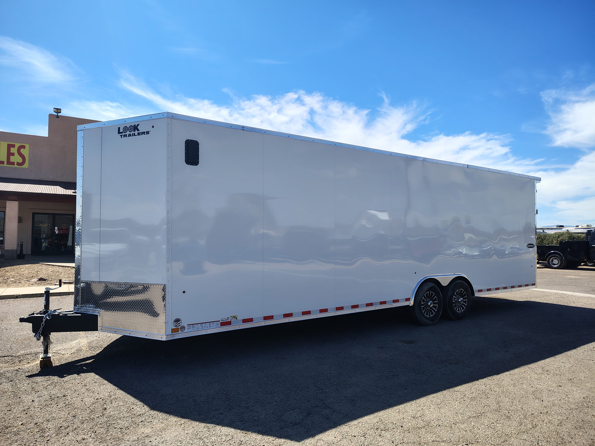 Compass 28x8.5 Element SE Car Hauler, 14K GVWR,  6" Additional Height, Ramp Door - Stock #CMP2867 - Image 2 of 6