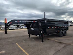 Norstar 16x83 IronBull Gooseneck, Tandem Axle, 16K GVWR, 48" Sides, Telescopic Cylinder Stock #NST1342 - Thumbnail 2