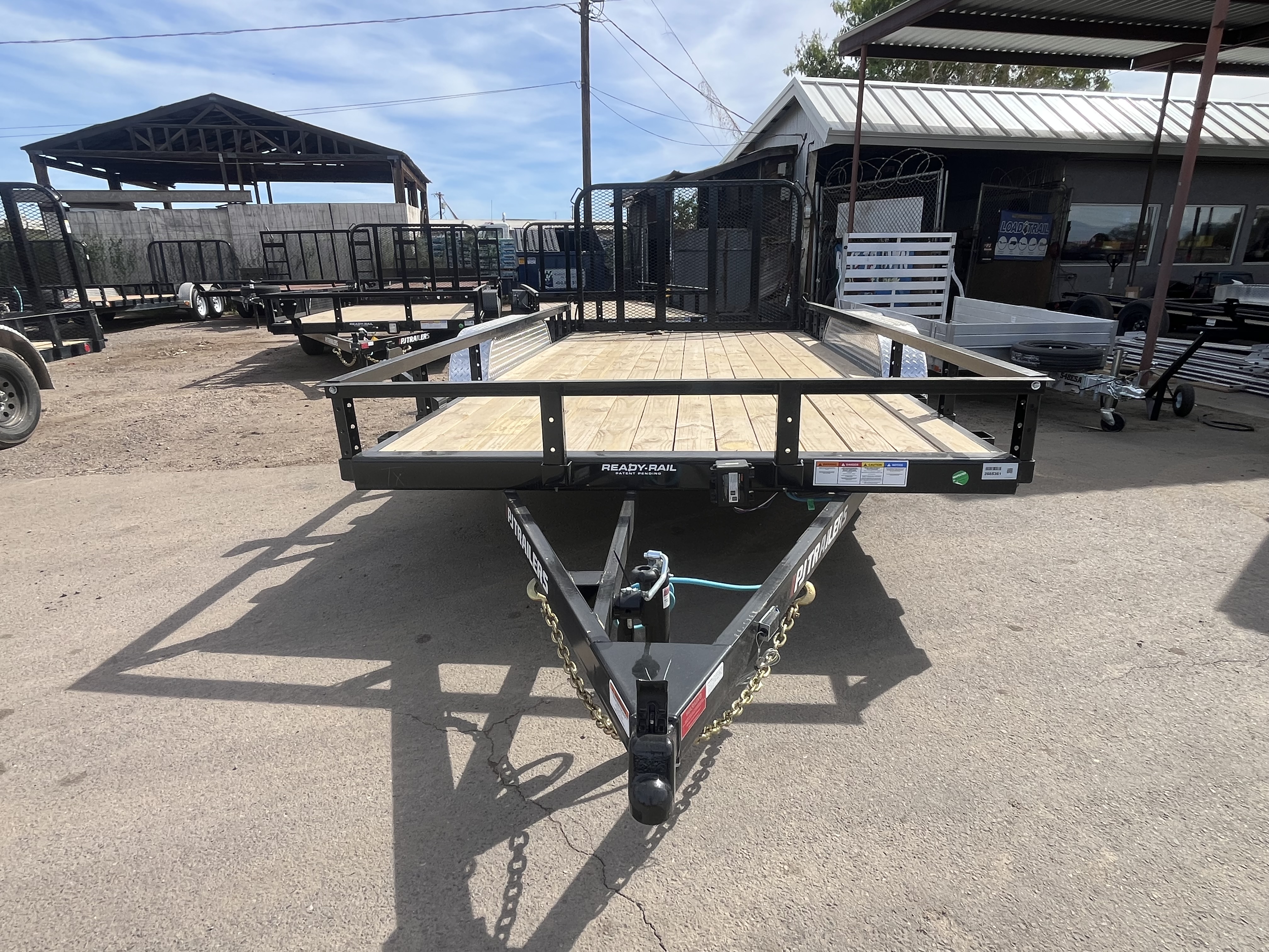 P.J. Trailers 14x83 Tandem Axle, 7K GVWR, Channel Utility - Stock #PPJ11092 - Image 7 of 7