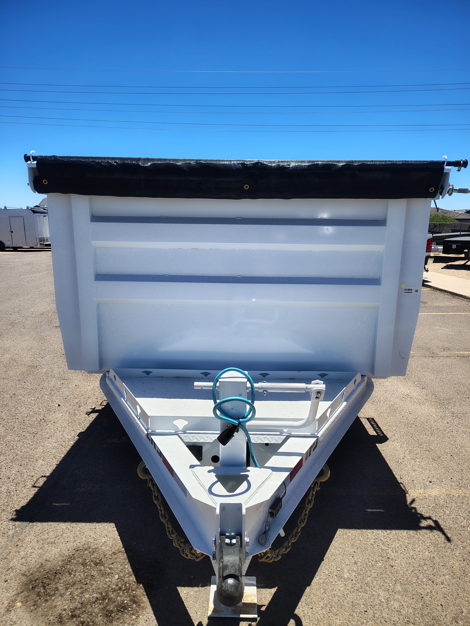 PJ Trailers 14'x84" Scissor Low-Pro High Side Dump Trailer w/ 48" Sides (DM)