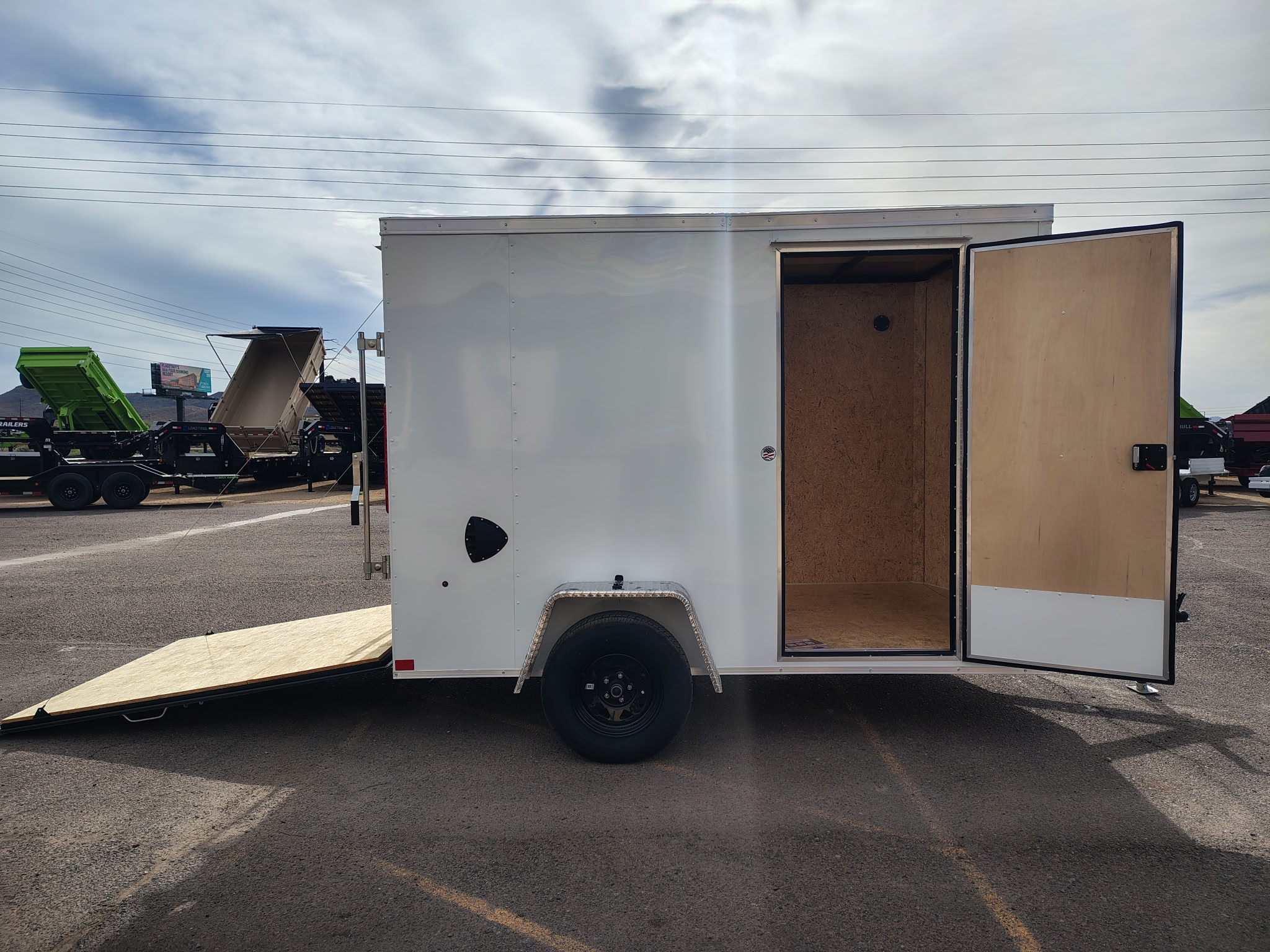 Compass 10x6 Indigo DLX, 3K GVWR, Ramp Door - Stock #CMP2863 - Image 4 of 7