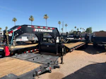 P.J. Trailers 40' Gooseneck Low-Pro Flatdeck with Duals, 25K GVWR Stock #PPJ10863 - Thumbnail 2