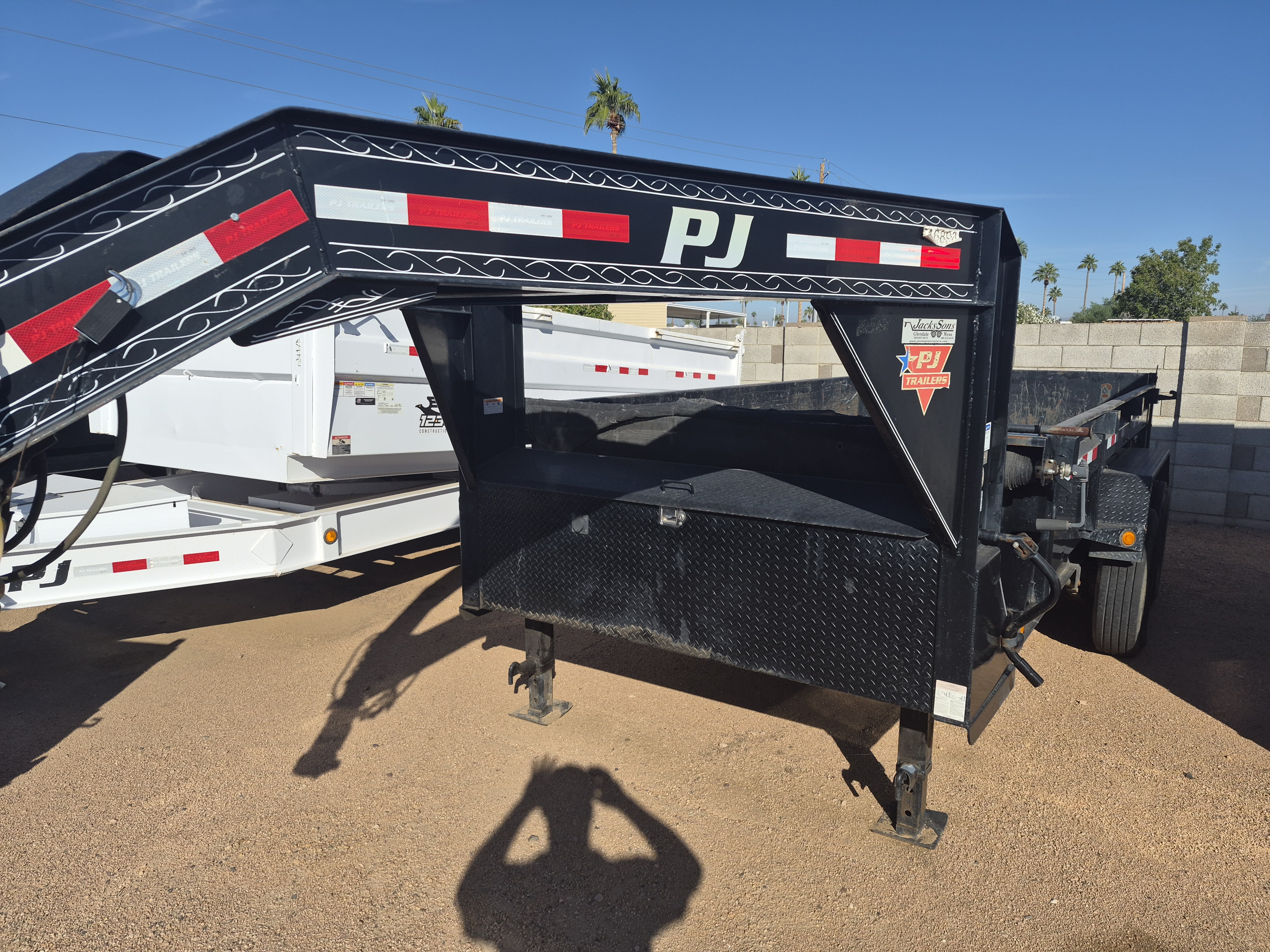 PJTM 14'x83" Low Pro Dump, 2x7000 - Stock #USD8982 - Image 1 of 3