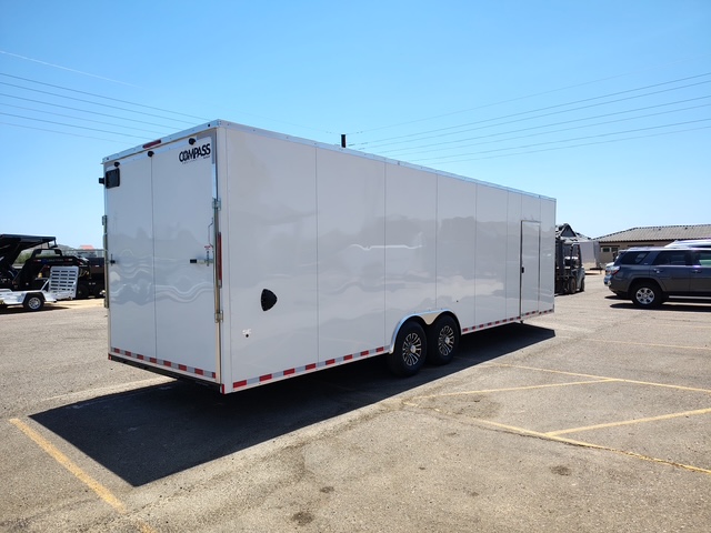 Compass 28x8.5 Jasper SE Car Hauler, 14K GVWR, Ramp Door - Stock #CMP2549 - Image 6 of 8