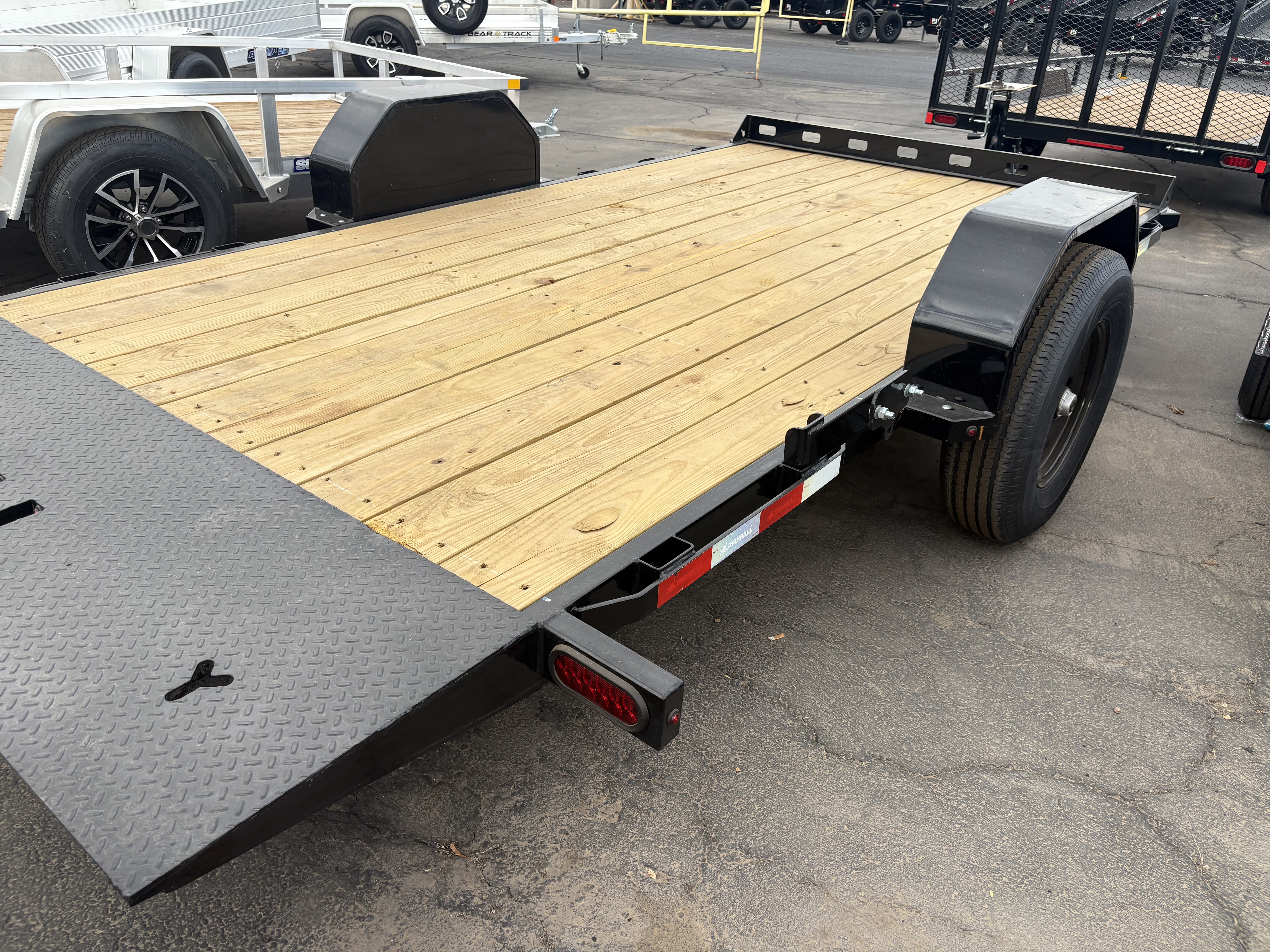 Norstar 12x80 IronBull, Single Axle, 7K GVWR, Tilt - Stock #NS583 - Image 5 of 5