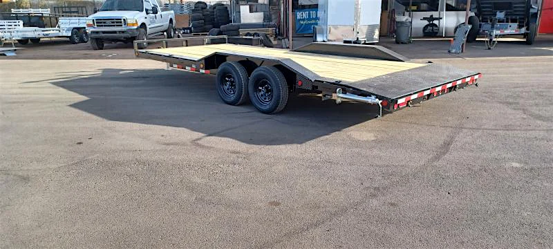 P.J. Trailers 20'x102" 5" Channel Car Trailer (B5) - Stock #PPJ10688 - Image 1 of 9 P.J. Trailers 20'x102" 5" Channel Car Trailer (B5) - Stock #PPJ10688 - Image 1 of 9