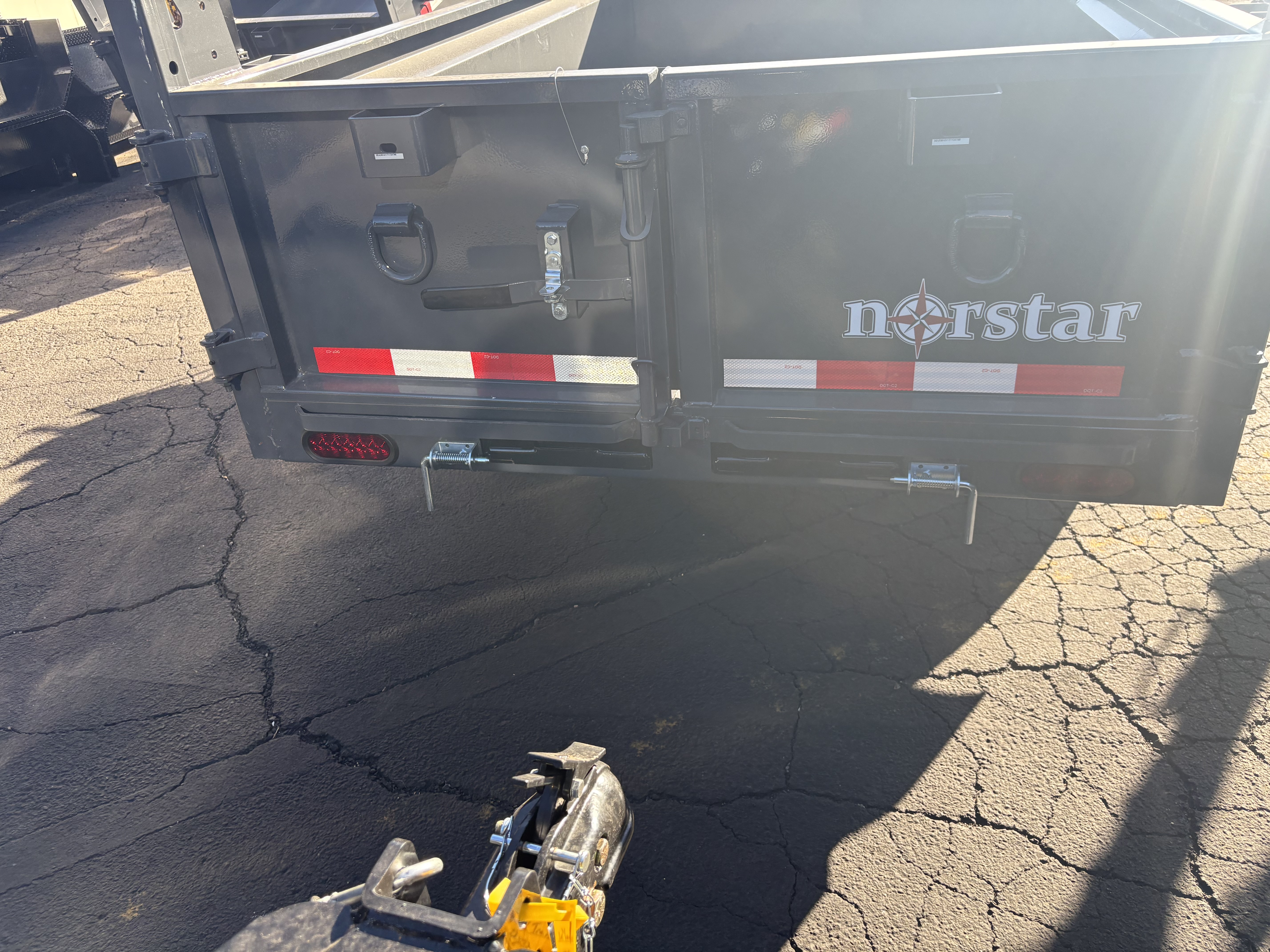 Norstar 10x60 Norstar Single Axle Dump, 5.2K GVWR, 20" Sides - Stock #NST1267 - Image 3 of 4
