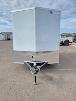 Look 14x7 ST DLX Flat Top V-Nose 7K GVWR, Ramp Door Stock #CMP2944 - Thumbnail 1