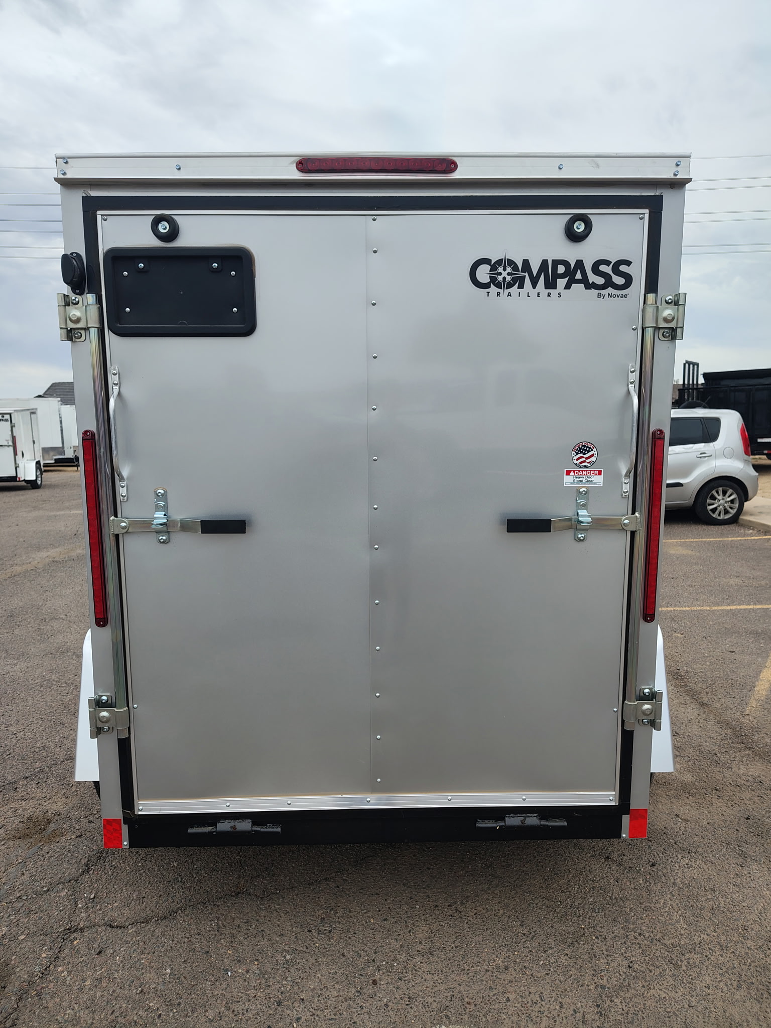 Compass 08x5 Indigo DLX, 3K GVWR, Ramp Door - Stock #CMP2819 - Image 4 of 6