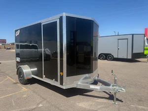 EZ Hauler 6'x12' Enclosed Cargo Trailer w/ Rear Ramp Door (NXT)