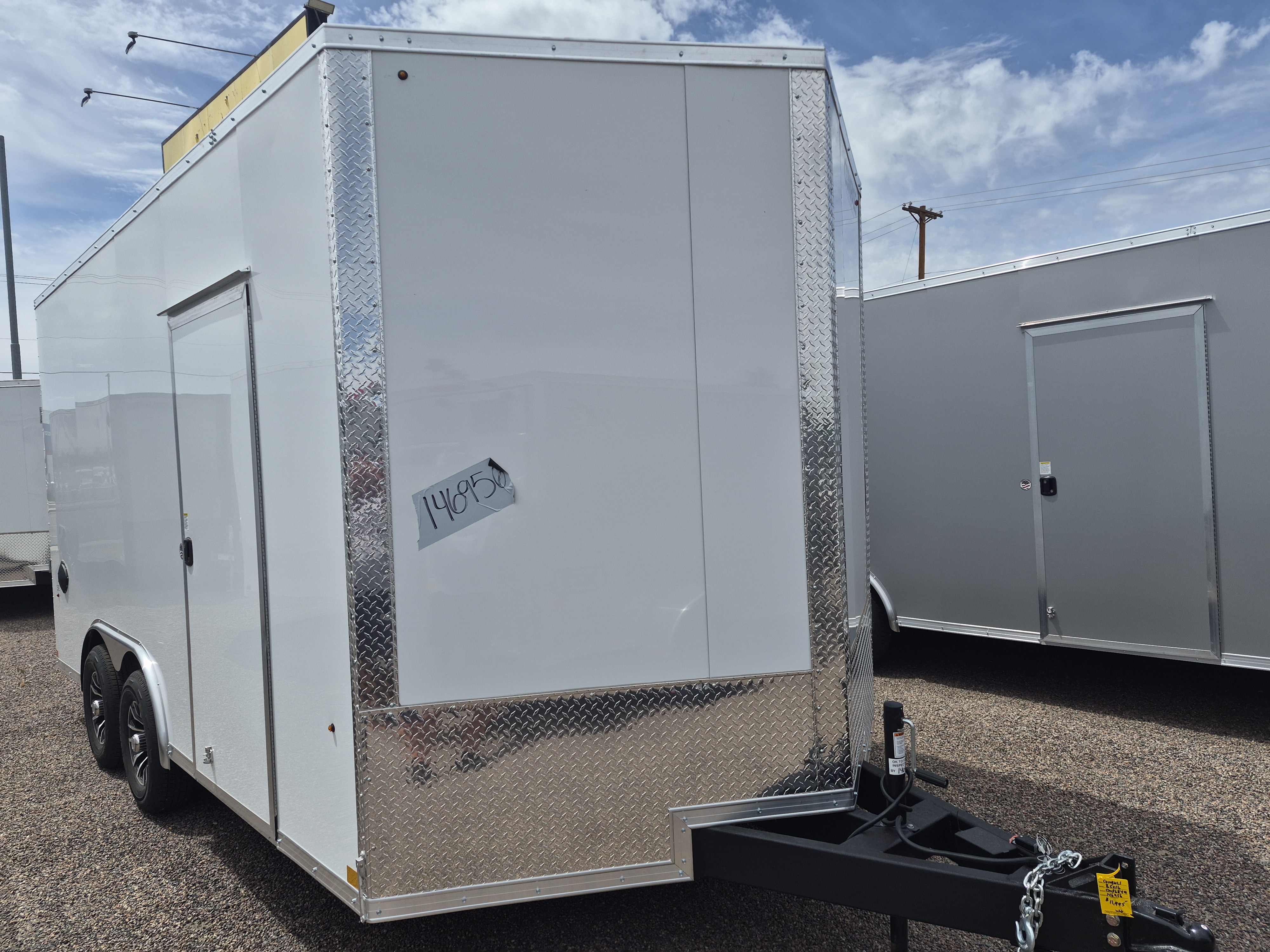 Compass 16x8.5 Jasper SE Car Hauler, 10K GVWR, Ramp Door - Stock #CMP2849 - Image 1 of 4