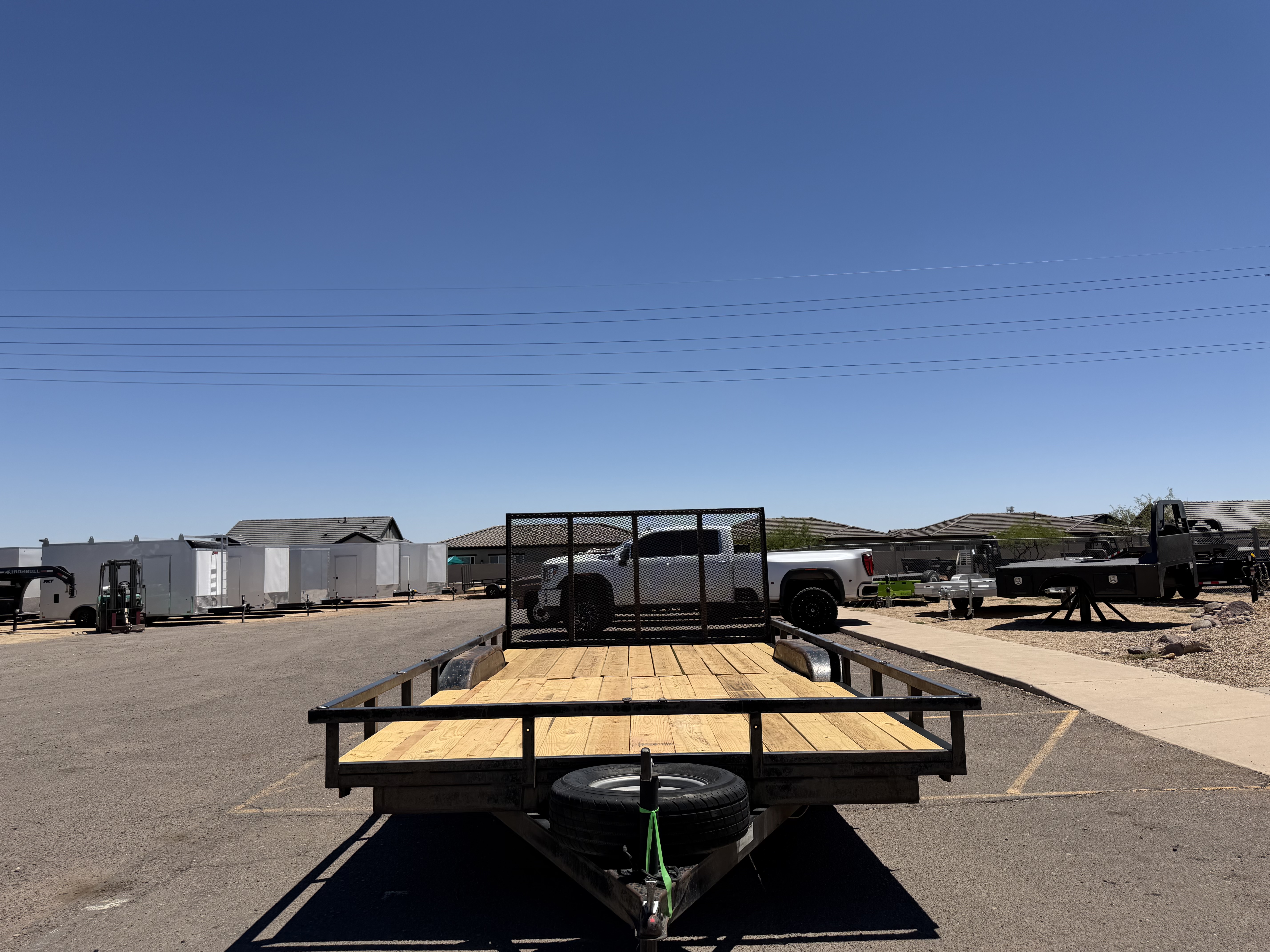 CARSON TRAILERS INC 16x7 Tandem Axle, 7K GVWR, Utility - Stock #USD7901 - Image 9 of 9