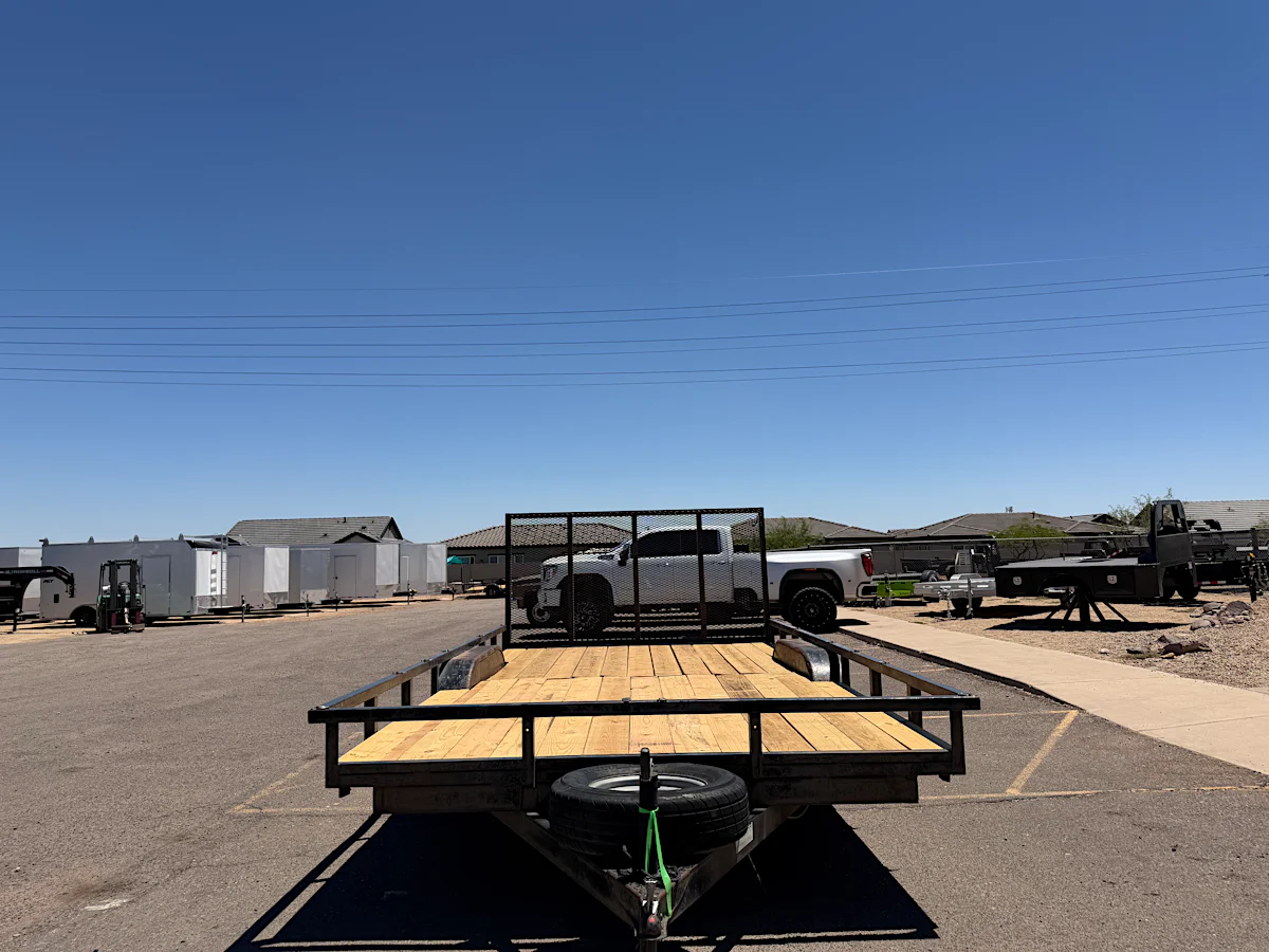 CARSON TRAILERS INC 16x7 Tandem Axle, 7K GVWR, Utility - Stock #USD7901 - Image 9 of 9 CARSON TRAILERS INC 16x7 Tandem Axle, 7K GVWR, Utility - Stock #USD7901 - Image 9 of 9