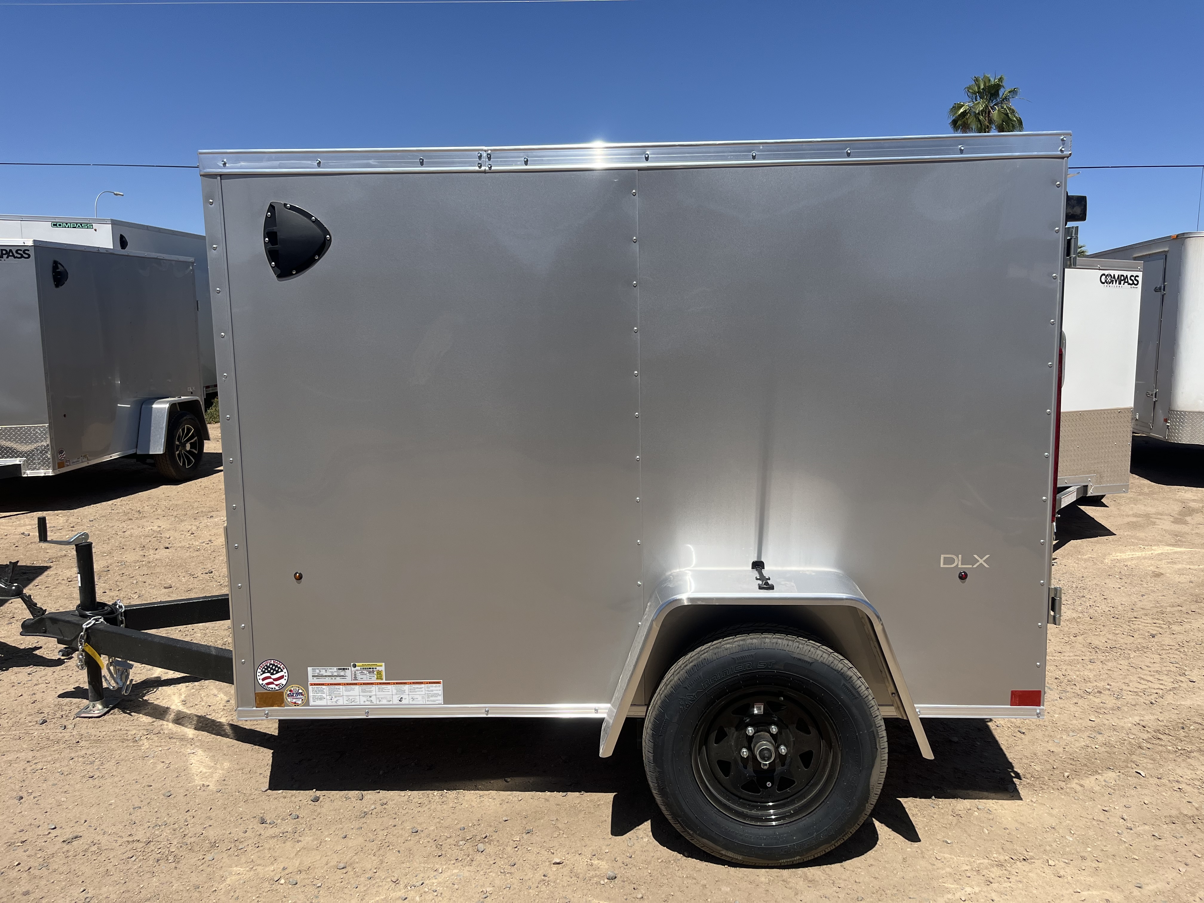 Compass 08x5 Indigo DLX, 3K GVWR, Ramp Door - Stock #CMP2835 - Image 8 of 9