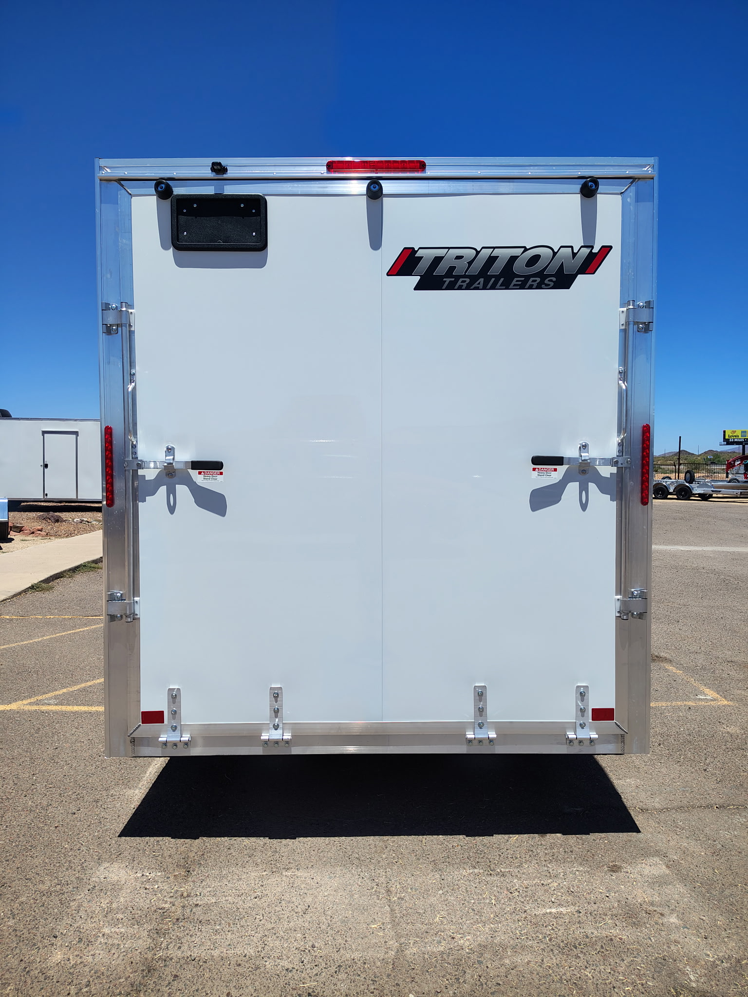 Alcom 14x7 All Aluminum XLTP Enclosed, 7K GVWR, Limited Edition, 82" Interior Height, Ramp Door - Stock #ALC259 - Image 3 of 7