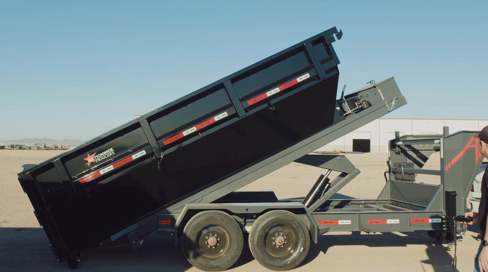 A-GRD — 14K Gooseneck Roll Off Dump Trailer - Image 16