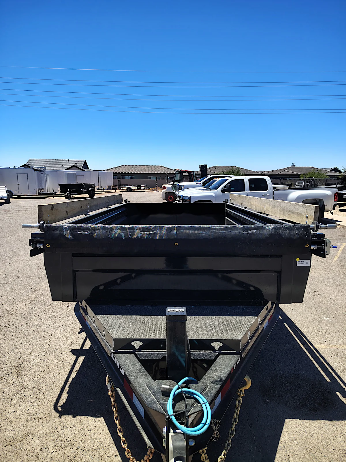 PJ Trailers 14'x83" Voyager Dump Trailer w/ 2' Sides (DV) - Stock #PJD1704 - Image 2 of 10 PJ Trailers 14'x83" Voyager Dump Trailer w/ 2' Sides (DV) - Stock #PJD1704 - Image 2 of 10