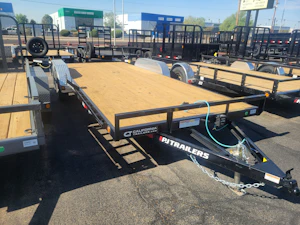 P.J. Trailers 18x83x4" Channel Tandem Axle 7K GVWR, Carhauler