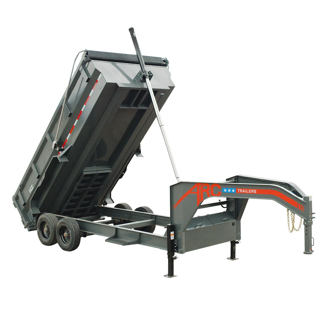 A-GDH — Gooseneck 20K Heavy Duty Dump Trailer
