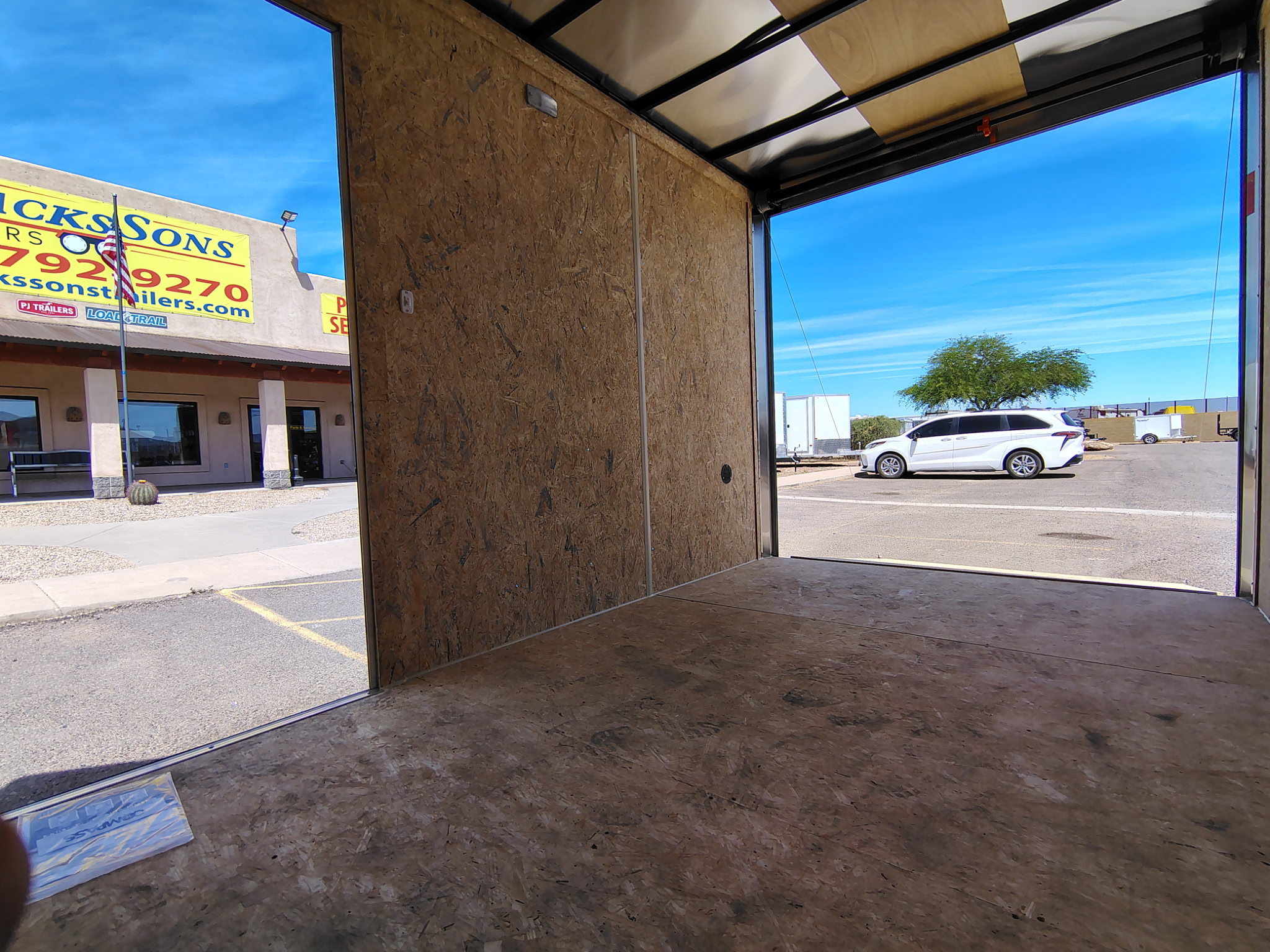 Compass 12x7 Indigo DLX, 7K GVWR, Ramp Door - Stock #CMP2848 - Image 5 of 7