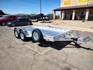 Aluma 14'x80" Aluminum Utility Trailer w/ Ramps (8014)