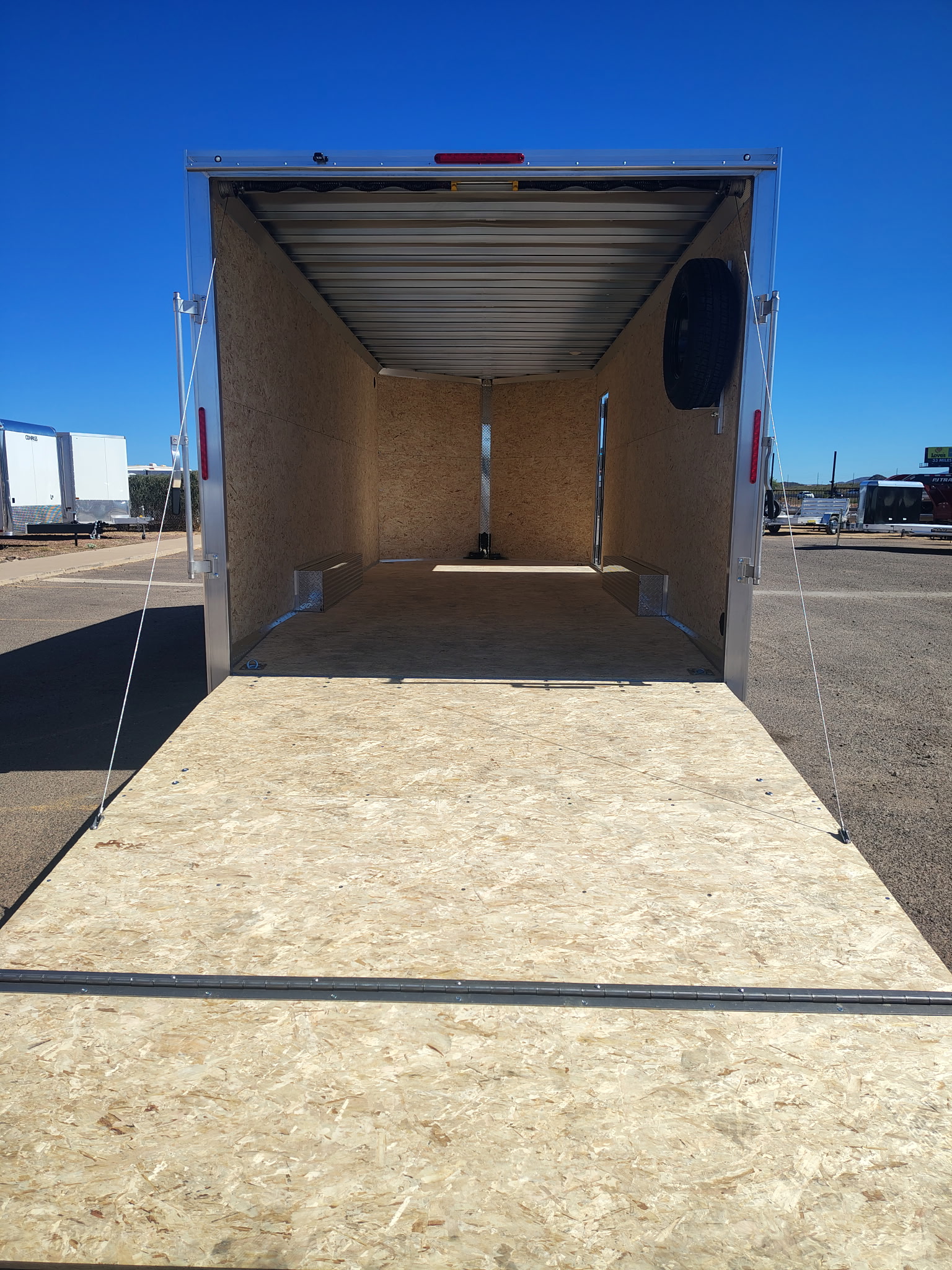 Alcom 20x8.5 All Aluminum XLT-P Car Hauler, Limited Model, 10K GVWR, Ramp Door - Stock #ALC272 - Image 3 of 10