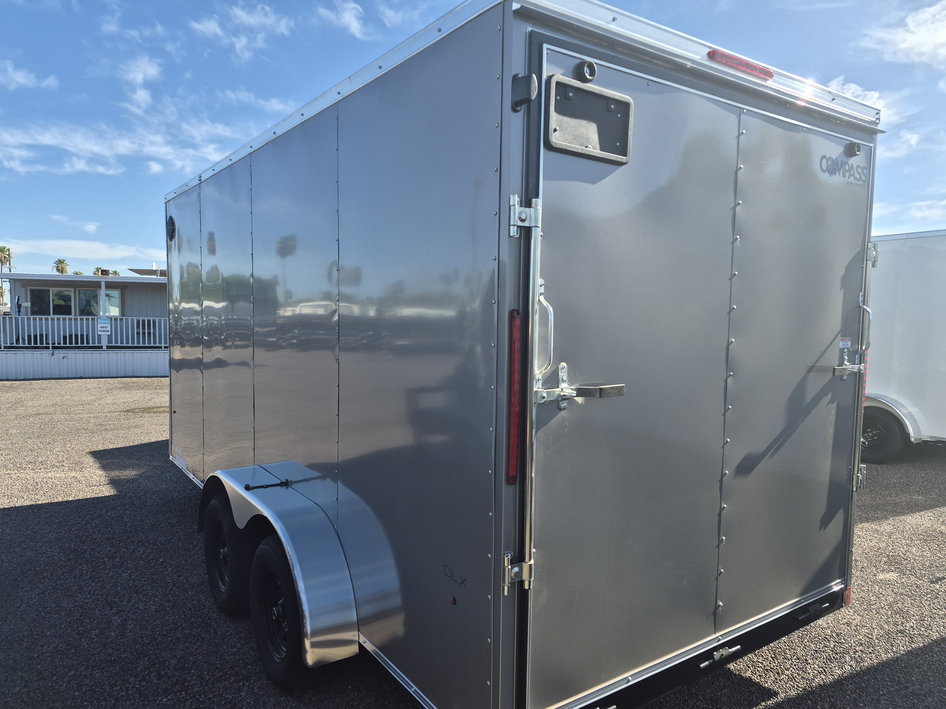 Compass 16x7 Indigo DLX, 7K GVWR, Ramp Door - Stock #CMP2892 - Image 3 of 4