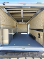 Pace American 16x8.5 PXT Hammer, 7K GVWR, Workbench, Ladder Rack, 6" Additional Height, Ramp Door Stock #CMP2881 - Thumbnail 8