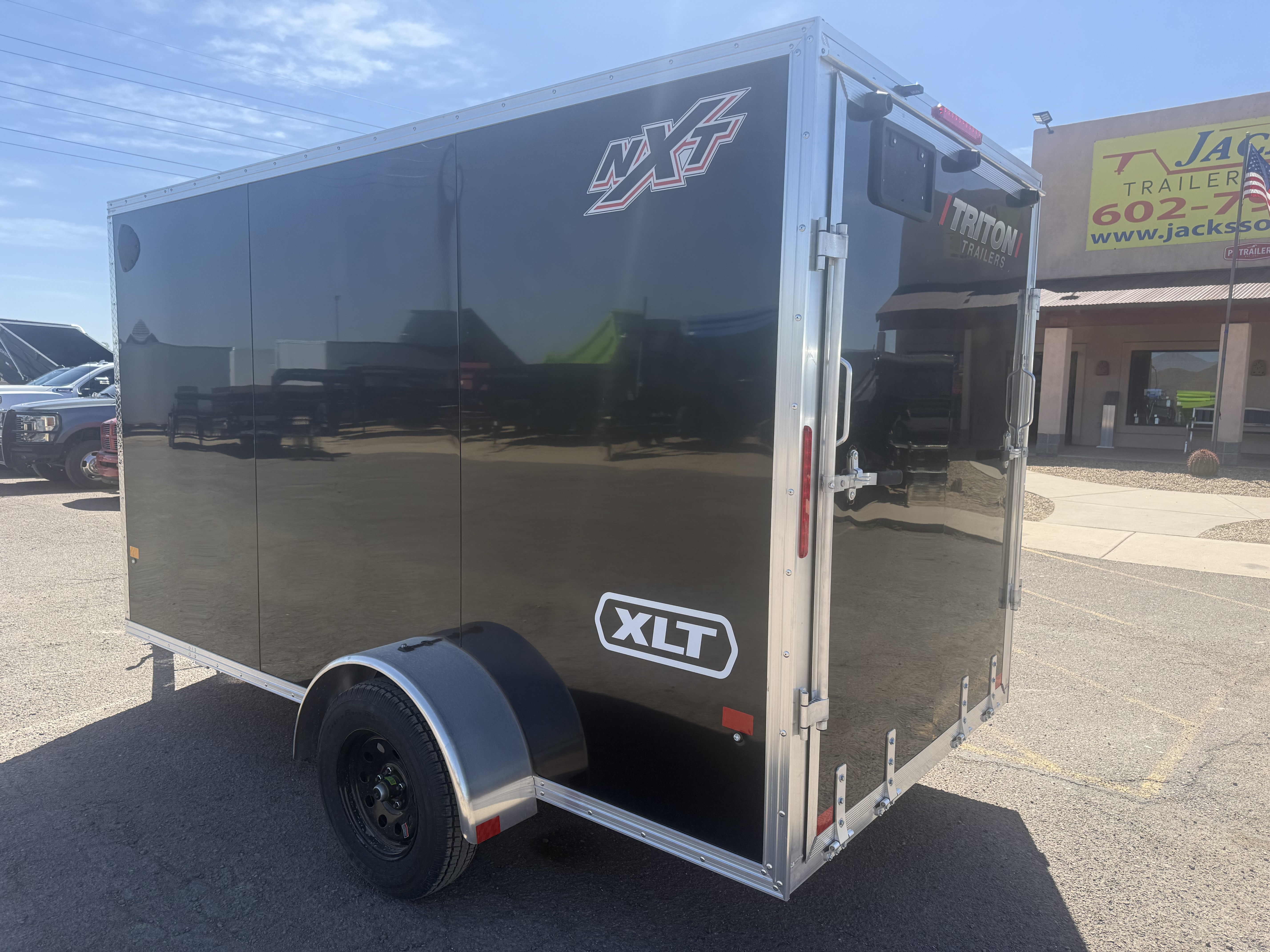 Alcom 12x6 All Aluminum NXT Enclosed, 3K GVWR, Limited Edition, Ramp Door - Stock #ALC223 - Image 6 of 8