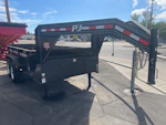 P.J. Trailers 12x83 Gooseneck Tandem Axle 16K GVWR, 18ply Tires Stock #USD8758 - Thumbnail 1