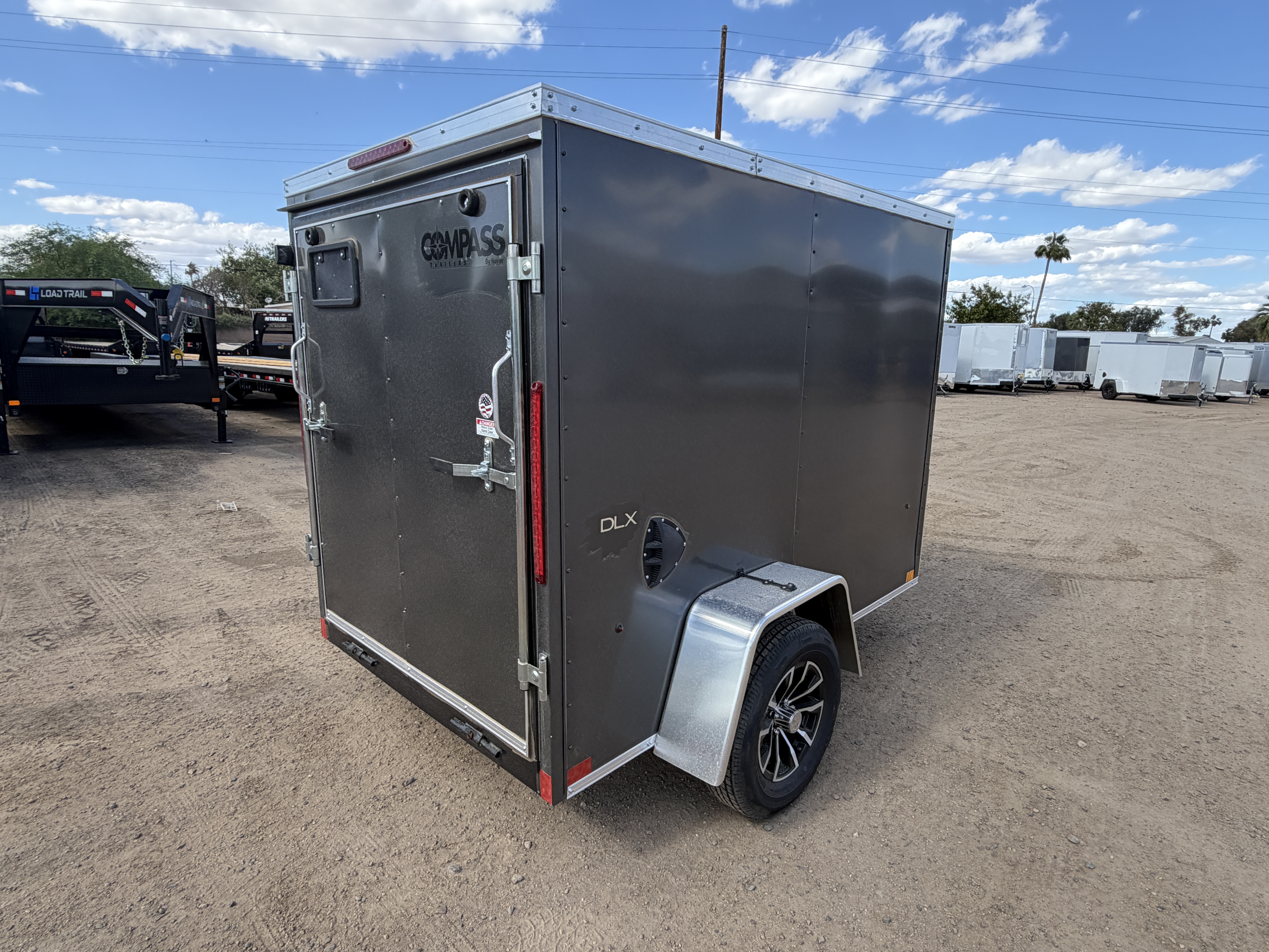Compass 08x5 Indigo DLX, 3K GVWR, Ramp Door - Stock #CMP2823 - Image 5 of 7