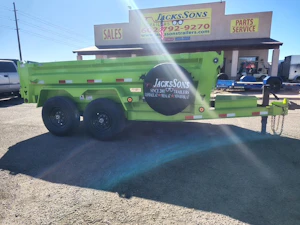 Norstar 12x83 IronBull Tandem Axle Dump, 14K GVWR, 24" Sides