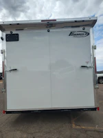Formula Trailers 24x8.5 Conquest SE Flat Top Sloped V-Nose Car Hauler, 10K GVWR, Ramp Door Stock #CMP2902 - Thumbnail 6