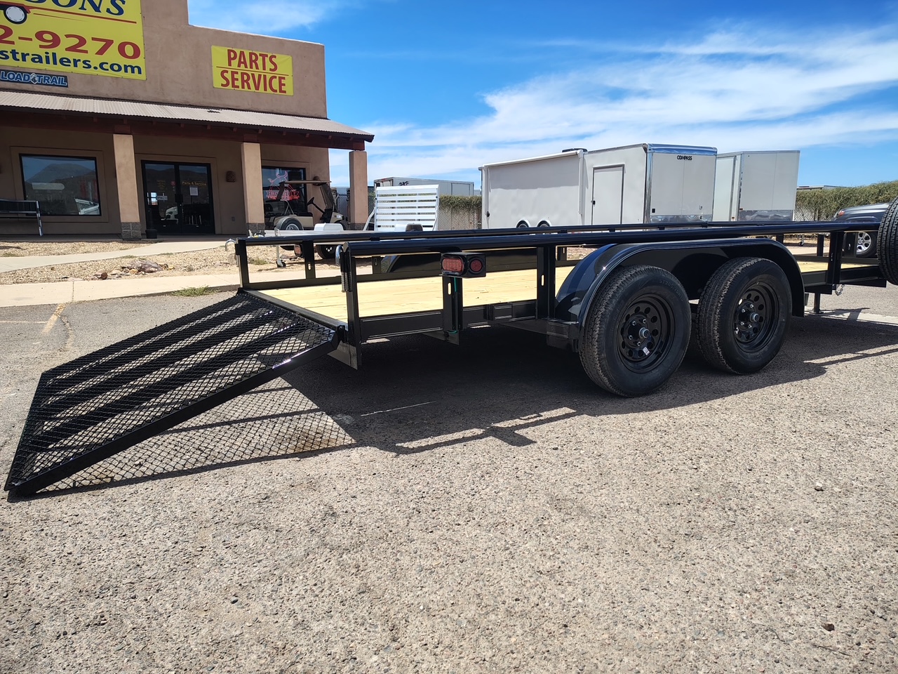 Texas Bragg 12x83 Utility Tandem Axle, 7K GVWR - Stock #TXB007 - Image 6 of 7
