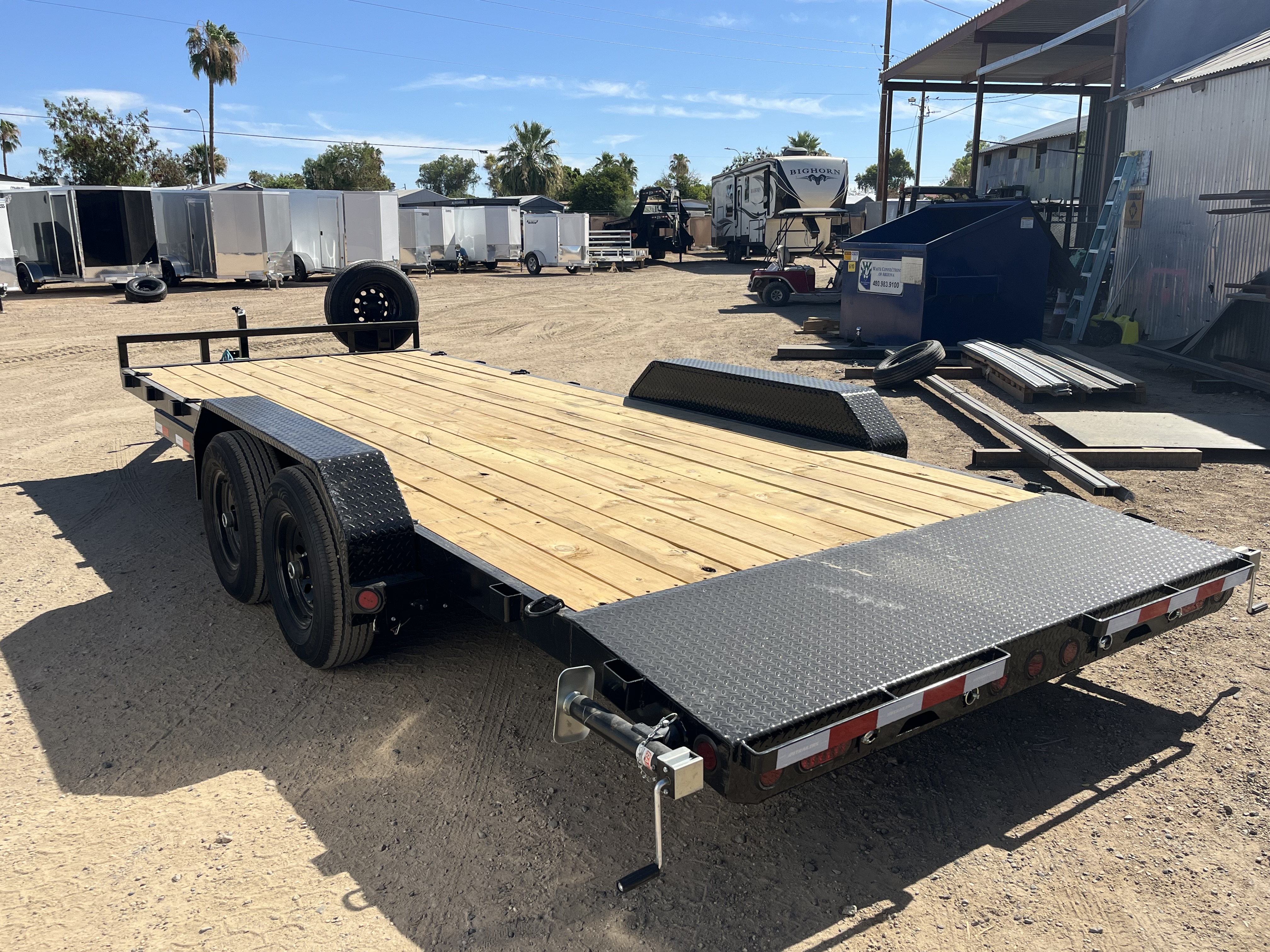 P.J. Trailers 20'x83" 5" Channel Equipment Trailer (CE) - Stock #PPJ11214 - Image 6 of 8