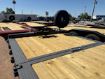 Midsota 24x8.5 (18'+6') Tilt Bed Wide Body, Drive Over Fender, 17,600 GVWR, 80" Steel Toolbox Stock #MI010 - Thumbnail 3