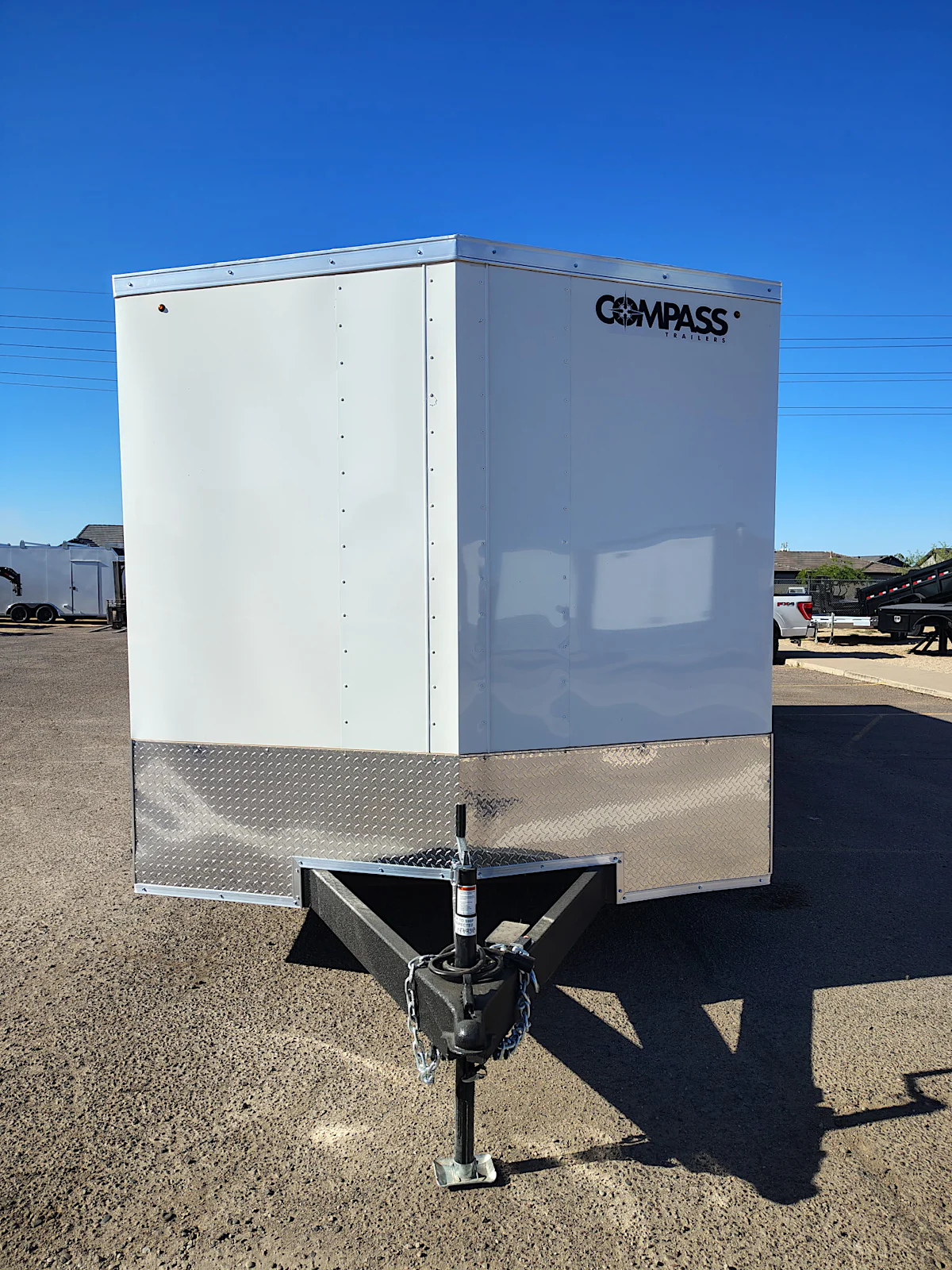 Compass 24x8.5 Indigo DLX Car Hauler, 10K GVWR, 6" Extra Height, Ramp Door - Stock #CMP2864 - Image 3 of 9 Compass 24x8.5 Indigo DLX Car Hauler, 10K GVWR, 6" Extra Height, Ramp Door - Stock #CMP2864 - Image 3 of 9