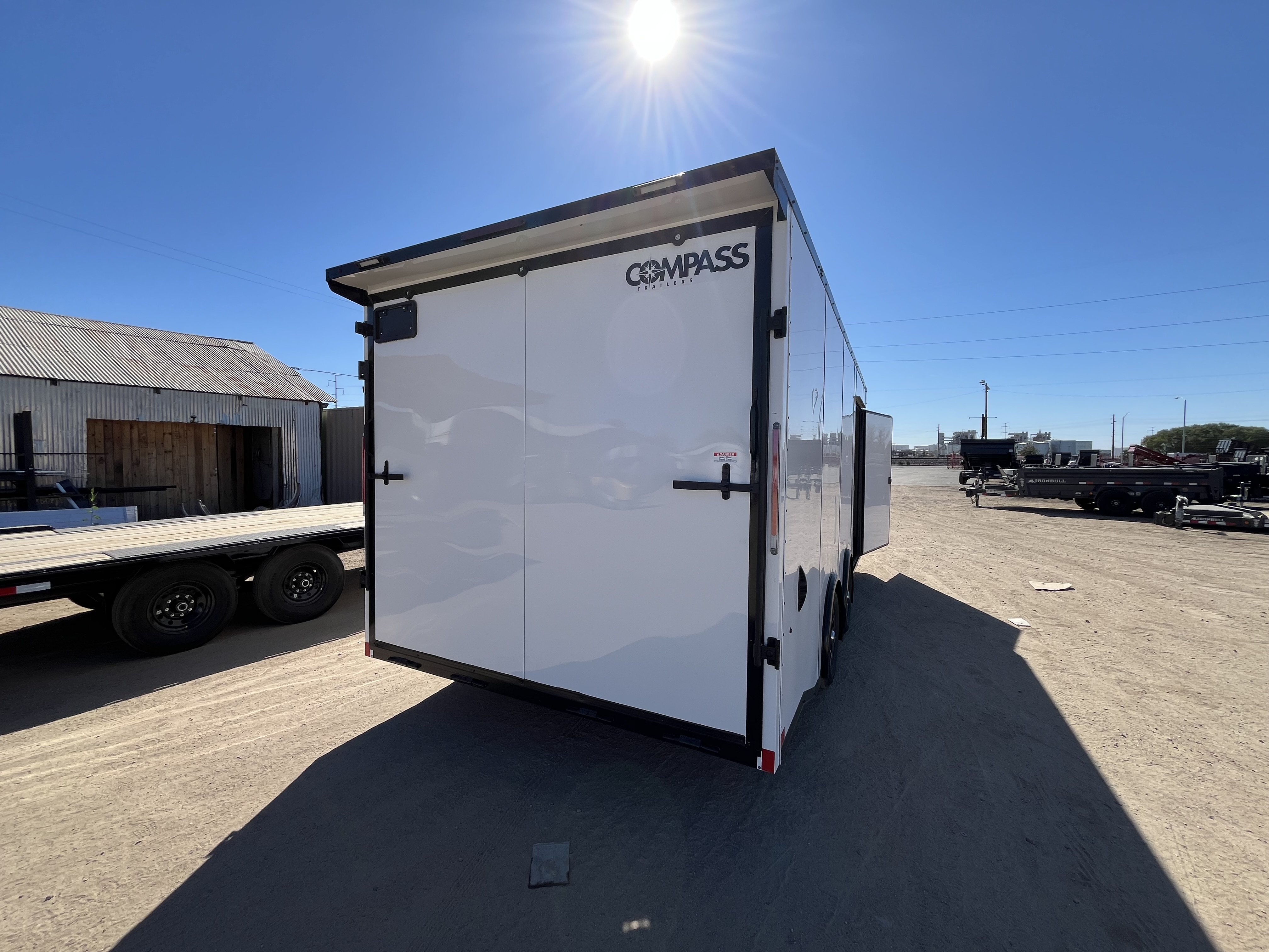 Compass 20x8.5 Canyon Race, 10K GVWR, AC/Heat, Ramp Door - Stock #CMP2748 - Image 11 of 11