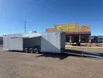 Triton 34x8.5 All Aluminum LOADED Car Hauler, Elite Escape Door, Cabinets/Winch, 14K GVWR, Ramp Door Stock #USD4729 - Thumbnail 12