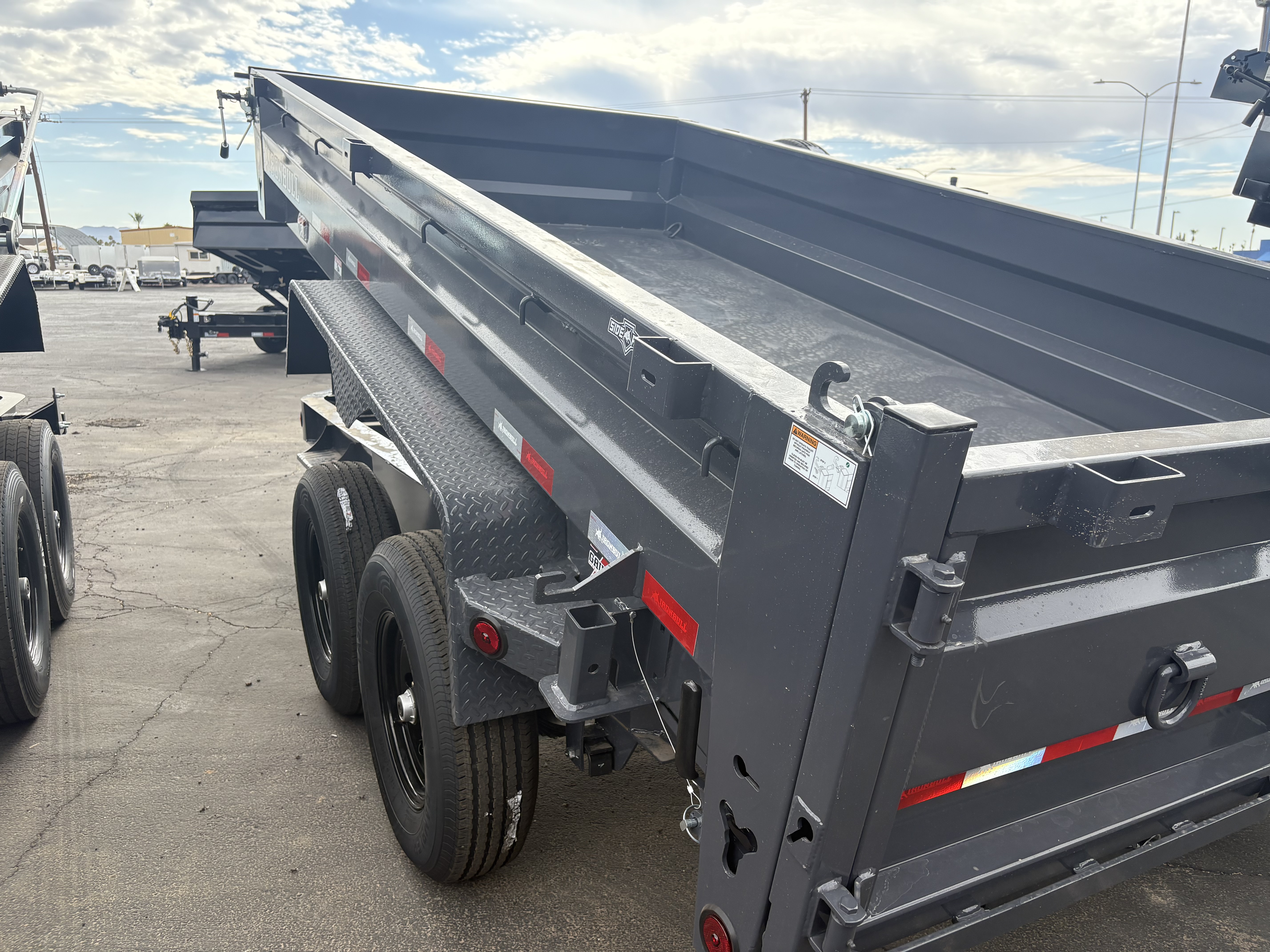Norstar 14x83 IronBull Tandem Axle Dump, 15K GVWR, 24" Sides - Stock #NST1493 - Image 3 of 5