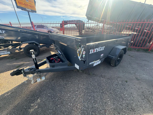 Norstar 10'x60" Single Ram General-Duty Dump Trailer w/ 20" Sides (DCB)