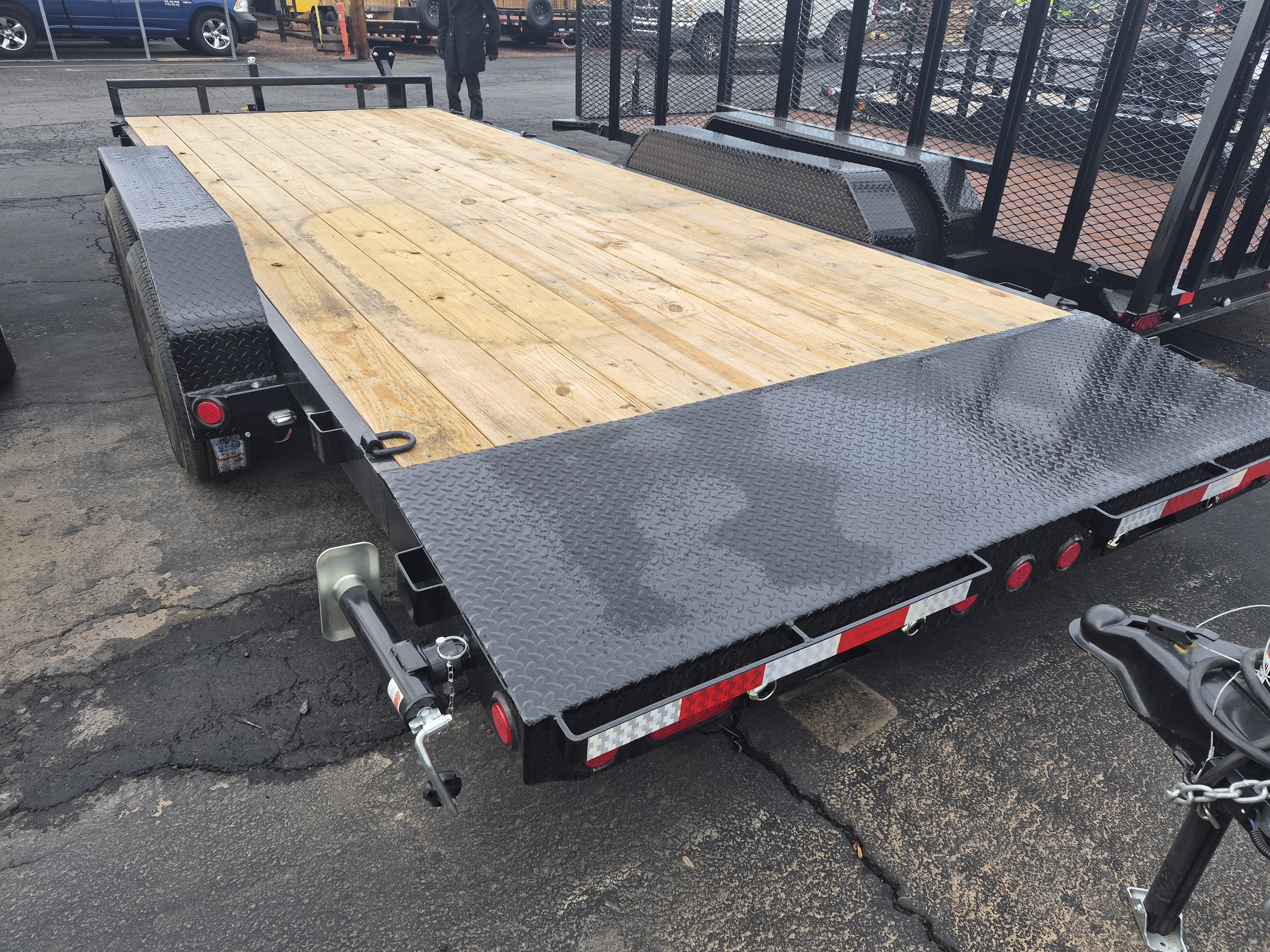P.J. Trailers 20'x83" 5" Channel Equipment Trailer (CE) - Stock #PPJ11033 - Image 4 of 4