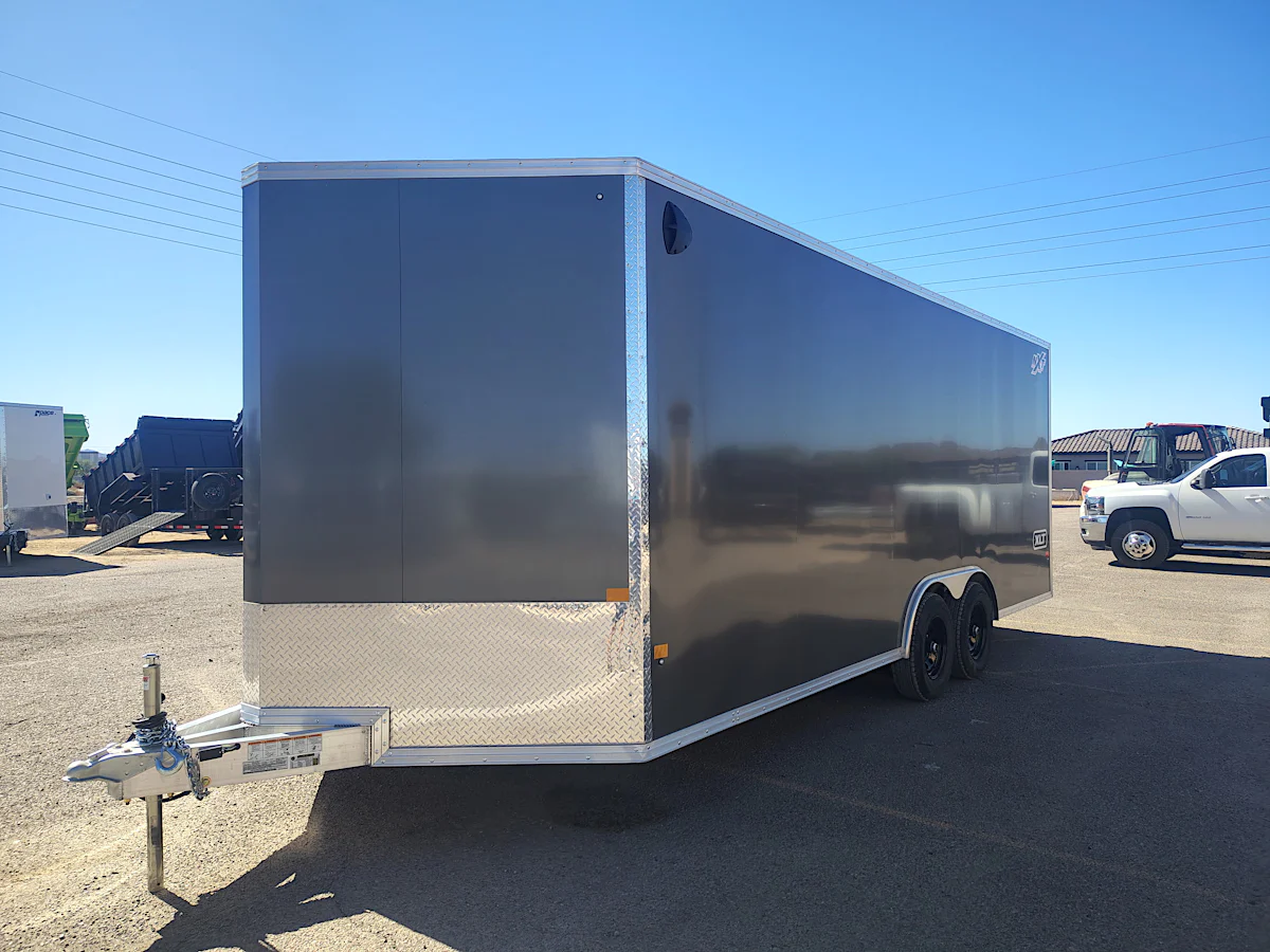EZ Hauler EZ Hauler 20'x102" XLT-P Aluminum Car Hauler w/ Ramp Door (NXTCH) - Stock #ALC275 - Image 1 of 10 EZ Hauler EZ Hauler 20'x102" XLT-P Aluminum Car Hauler w/ Ramp Door (NXTCH) - Stock #ALC275 - Image 1 of 10