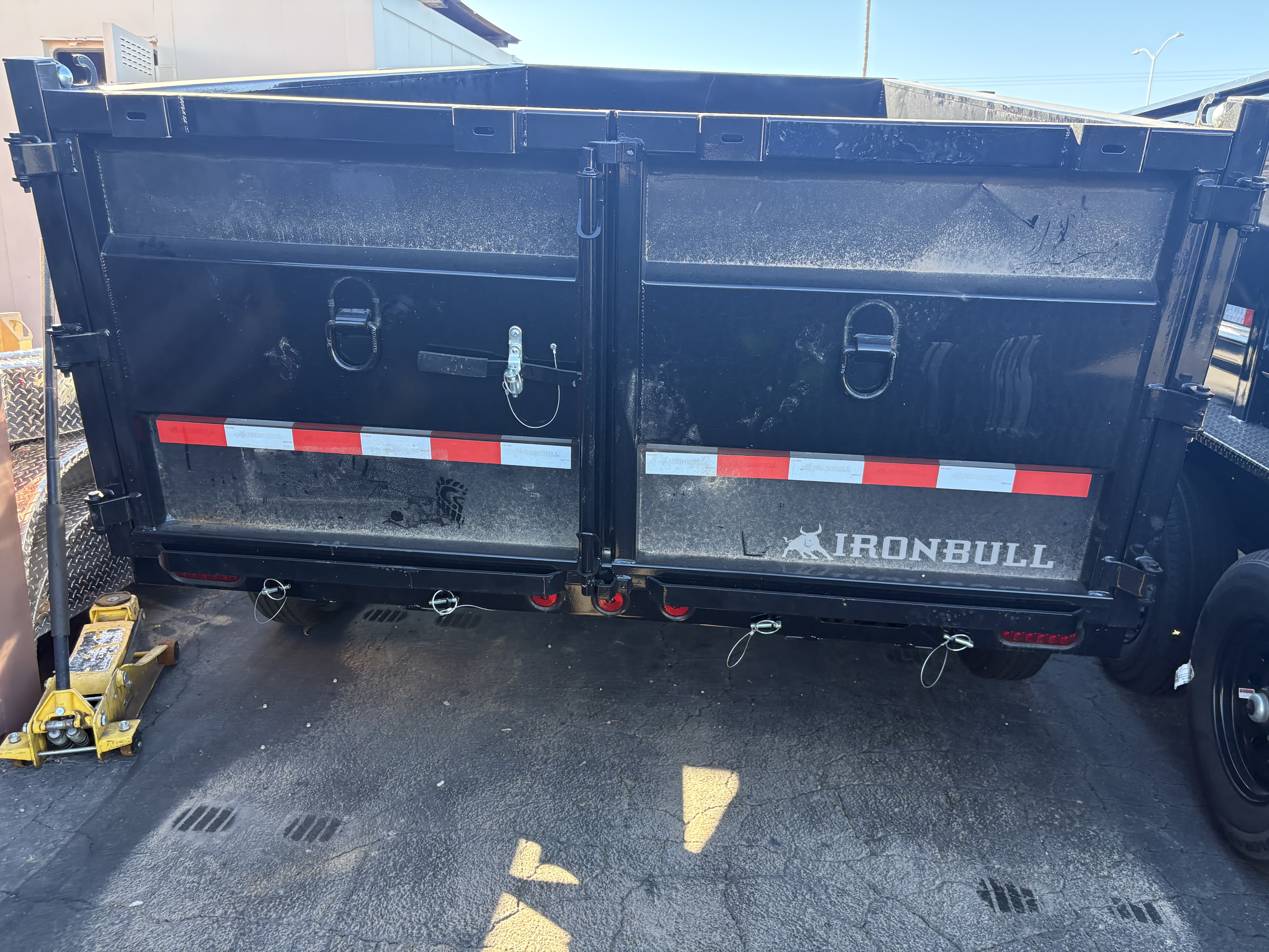 Norstar 14x83 IronBull Tandem Axle Dump, 15K GVWR, 36" Sides, Solar Charger, 14 Ply Tires - Stock #NST1272 - Image 7 of 8