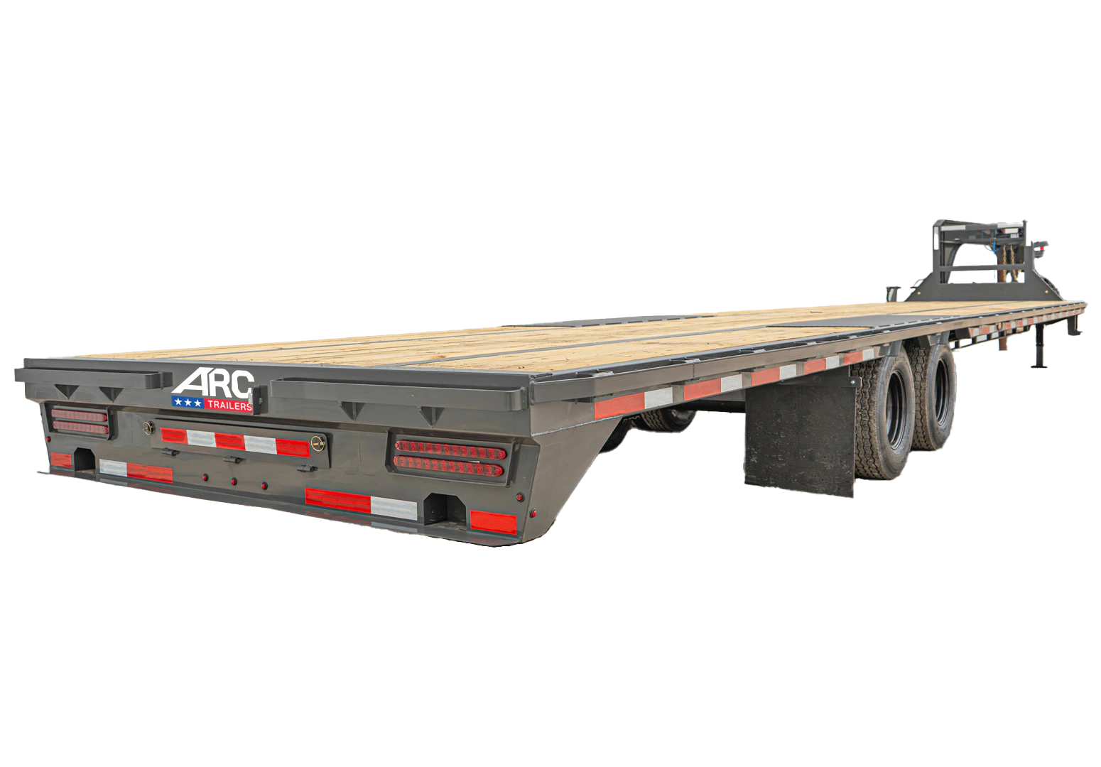 A-GDD — 20K Gooseneck Flatbed Trailer with Duals - Image 2