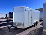 Compass 16x7.5 Jasper SE, 7K GVWR, 6" Extra Height, D-Rings, Ramp Door Stock #CMP2704 - Thumbnail 1