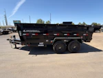 Norstar 14x83 IronBull Tandem Axle Dump, 15K GVWR, 36" Sides, Solar Charger, 14 Ply Tires Stock #NST1446 - Thumbnail 2