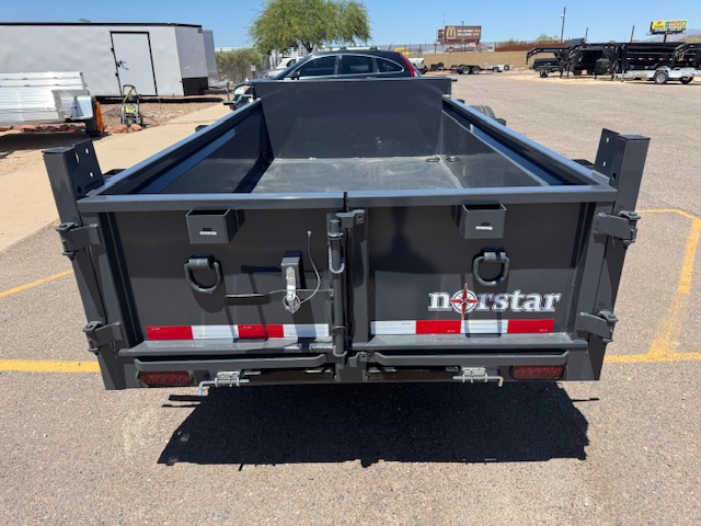 Norstar 10x60 Norstar Single Axle Dump, 7K GVWR, 20" Side - Stock #NST1472 - Image 3 of 8