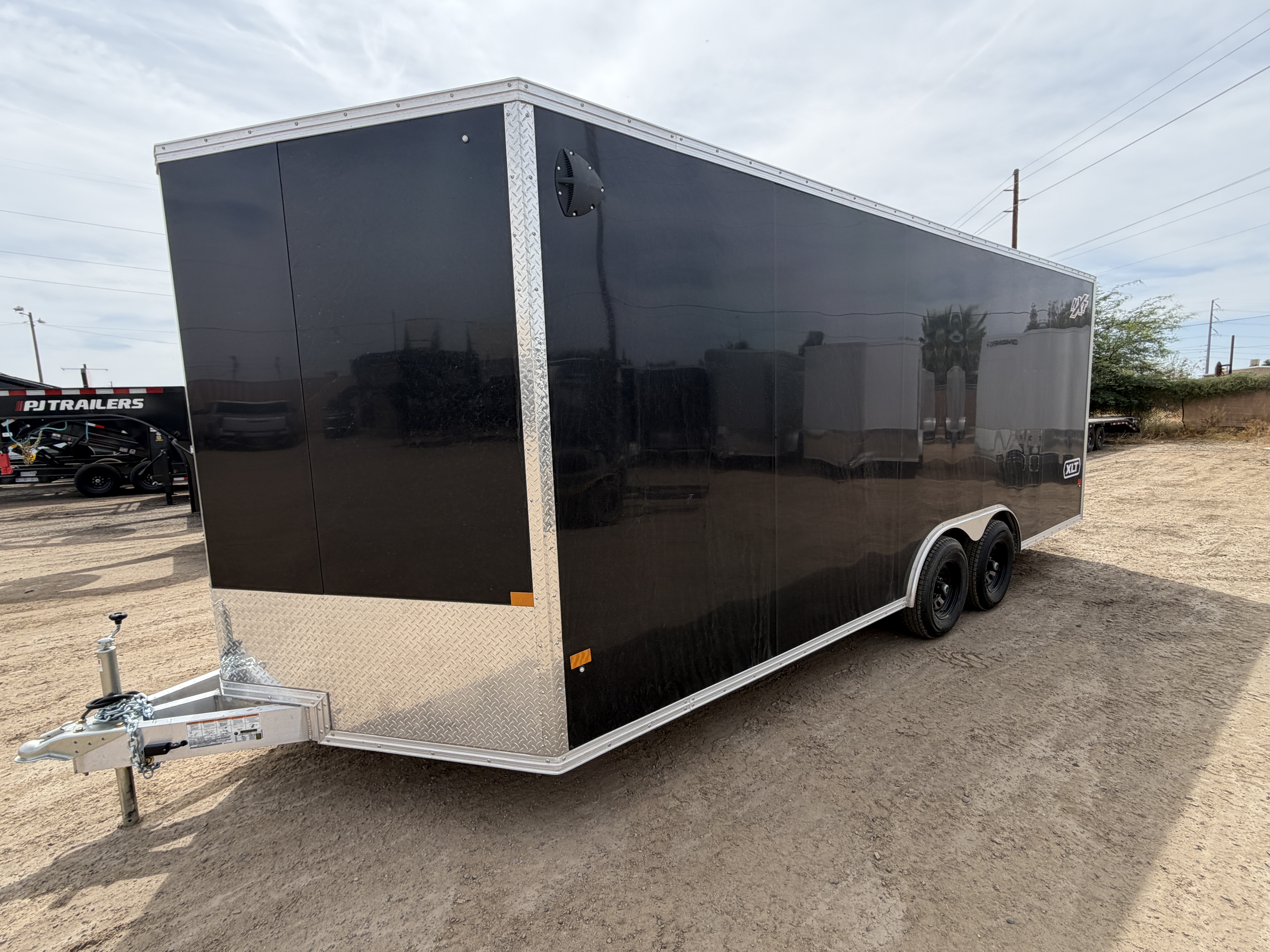 Alcom 20x8.5 All Aluminum XLT-P Car Hauler, 10K GVWR, Side Door, Ramp Door - Stock #ALC261 - Image 4 of 9