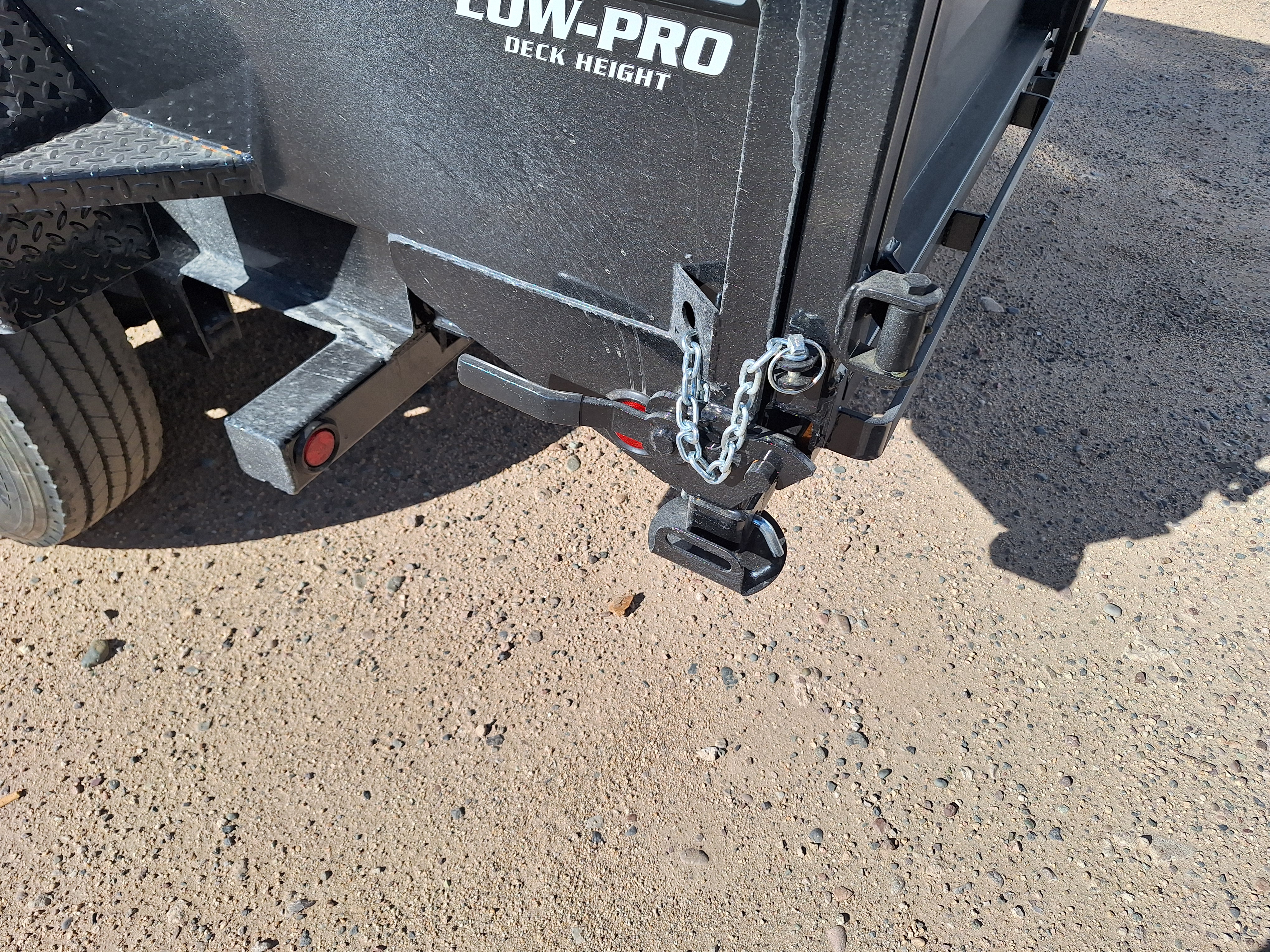 P.J. Trailers 16x83 Tandem Axle, 14K GVWR, Low Pro Dump, 24" Sides, 14Ply Tires - Stock #PJD1605 - Image 7 of 10